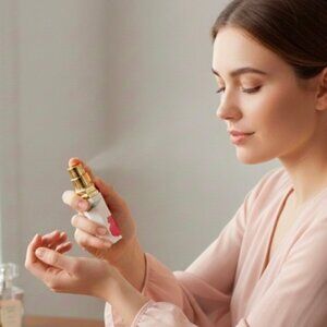 Perfect Floral Purse Perfume Sprayer Atomizer with funnel